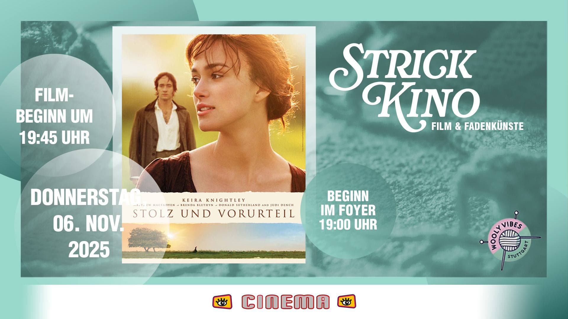 STRICKEN IM KINO