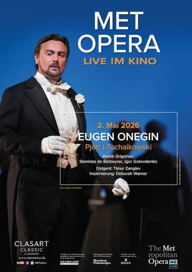 The Metropolitan Opera: Eugen Onegin poster