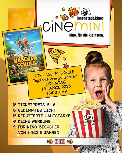 Cinemini: DIE HÄSCHENSCHULE - Jagd nach dem golden