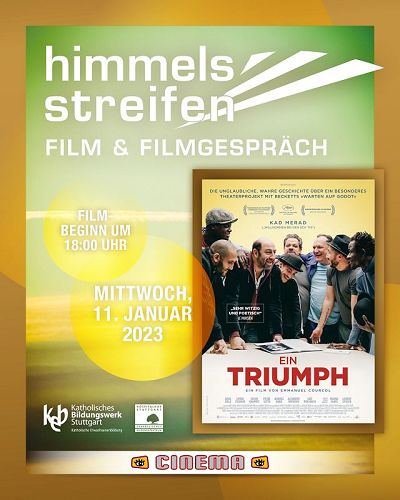 Ein Triumph HIMMELSSTREIFEN