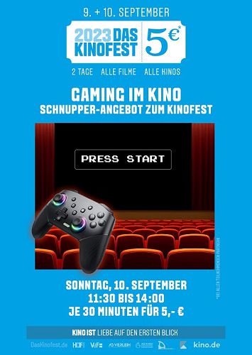 SCHNUPPER-GAMING IM KINO-NINTENDO SWITCH