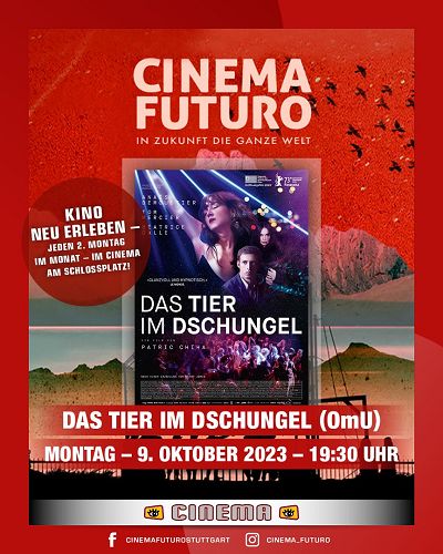 CINEMA FUTURO #25: DAS TIER IM DSCHUNGEL (OmU)