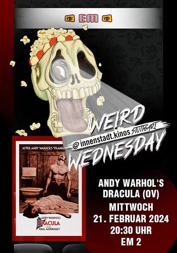 Weird Wednesday ANDY WARHOL'S DRACULA