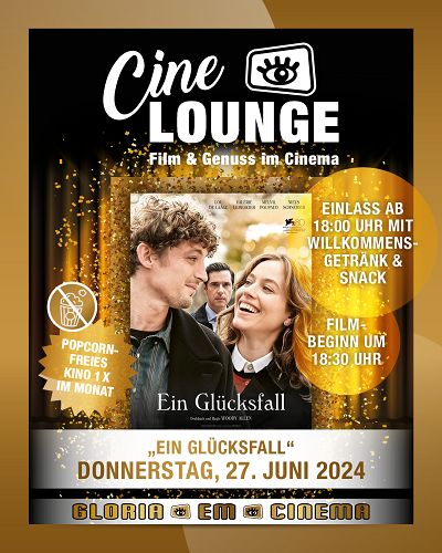 CINELOUNGE EIN GLÜCKSFALL