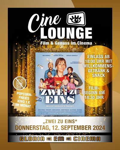 CINELOUNGE Zwei zu eins