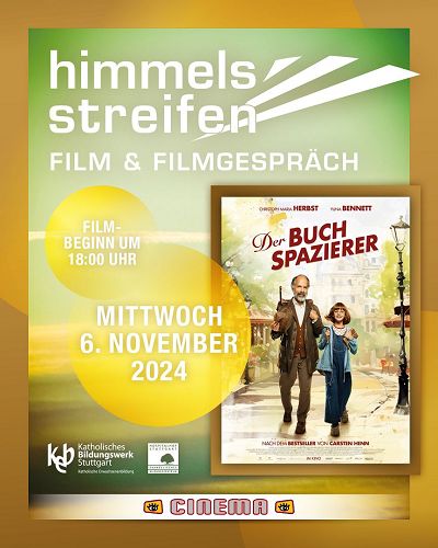 HIMMELSSTREIFEN: DER BUCHSPAZIERER