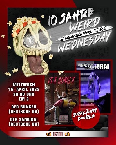 10 Jahre WEIRD WEDNESDAY Double Feature